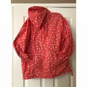 St. John’s Bay 🌴 Peach 🍑 Polka Dot Jacket